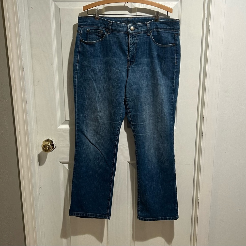 Code Bleu Wide Leg Jeans - Blue
